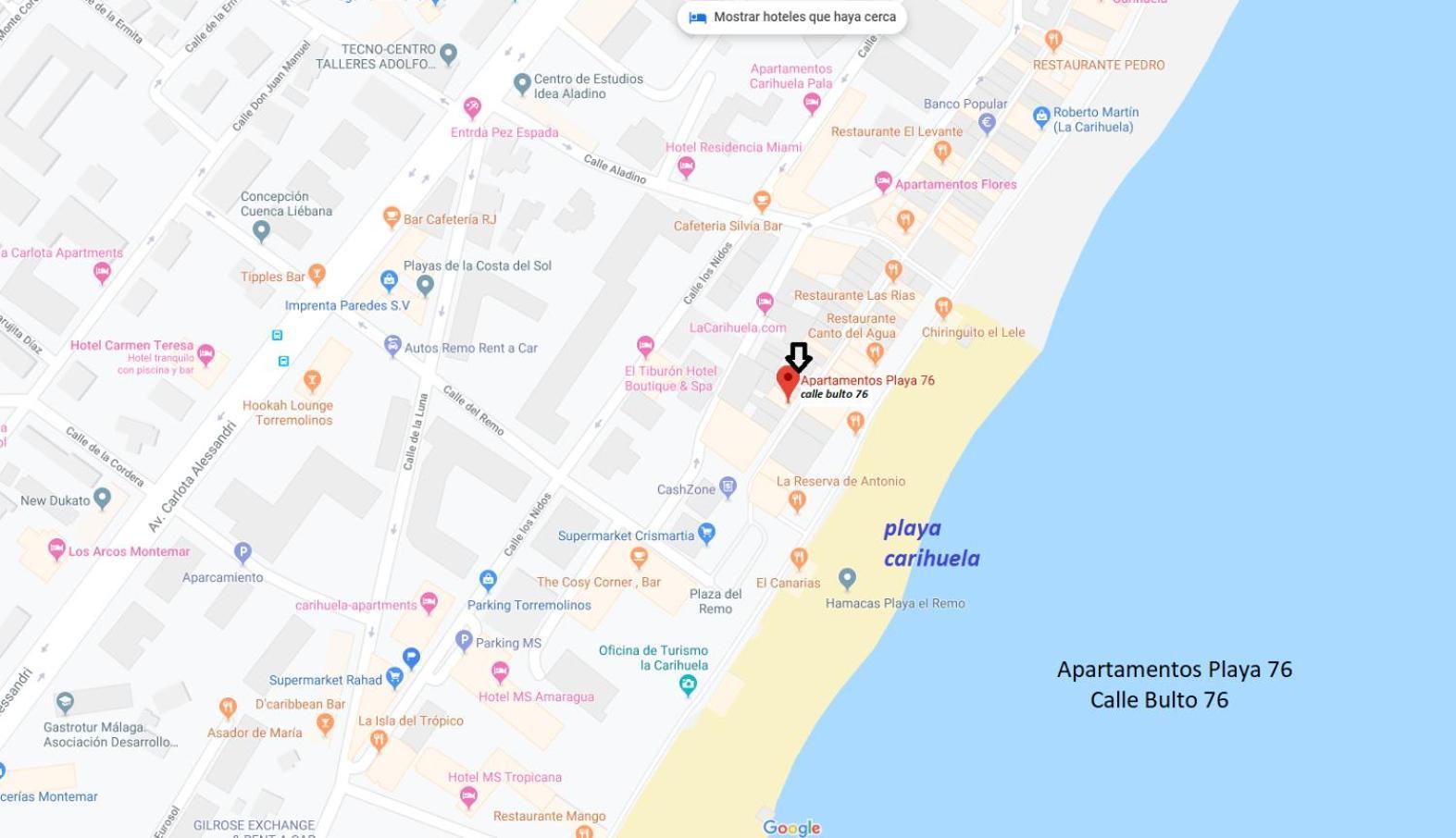 Sunsands Studio 1ºb Playa76 Carihuela توريمولينوس المظهر الخارجي الصورة