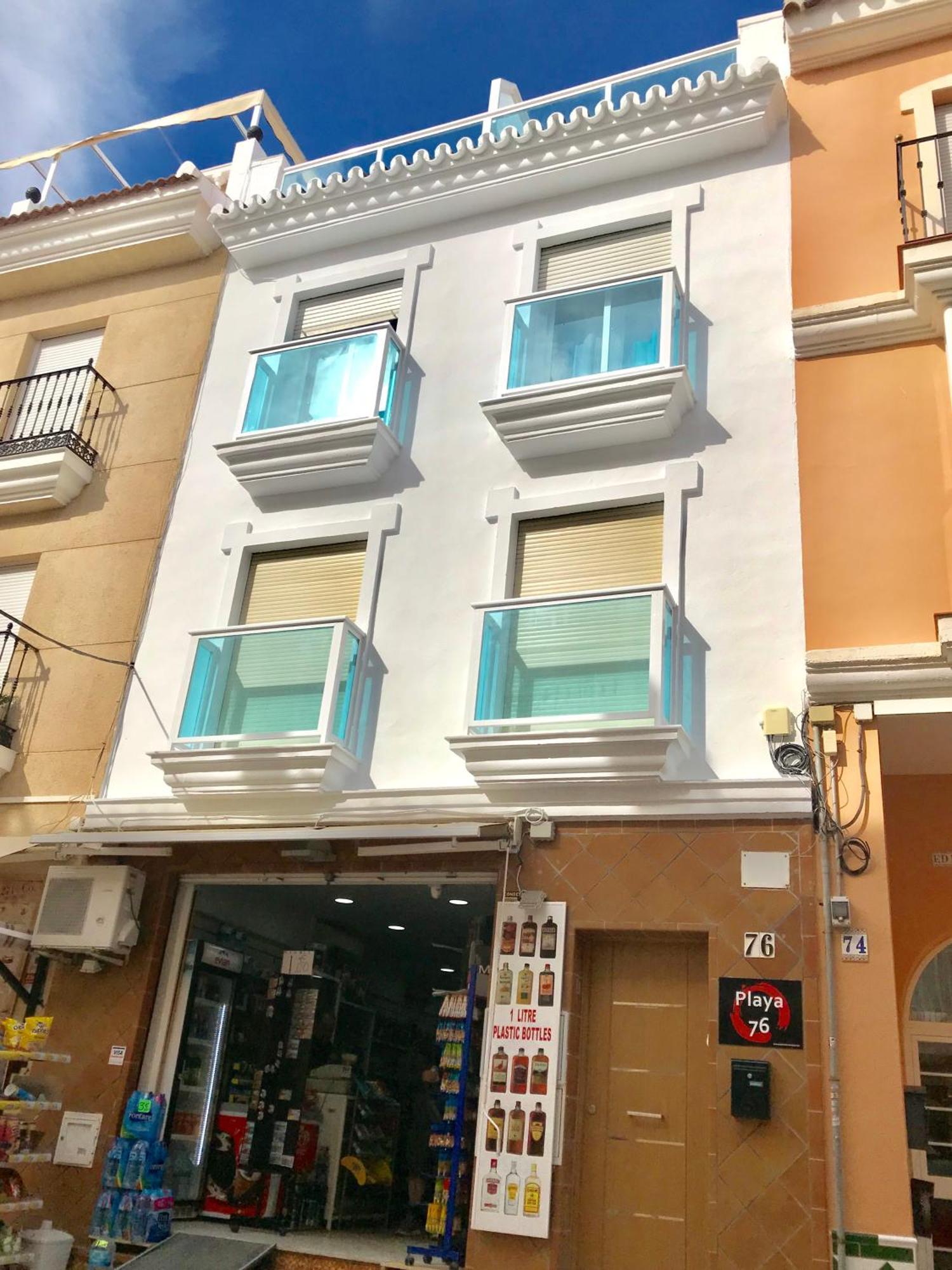 Sunsands Studio 1ºb Playa76 Carihuela توريمولينوس المظهر الخارجي الصورة